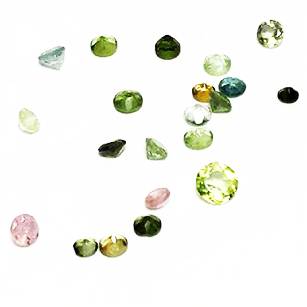 深綠碧璽 寶石1.5-2.5mm 1顆【十方】145163