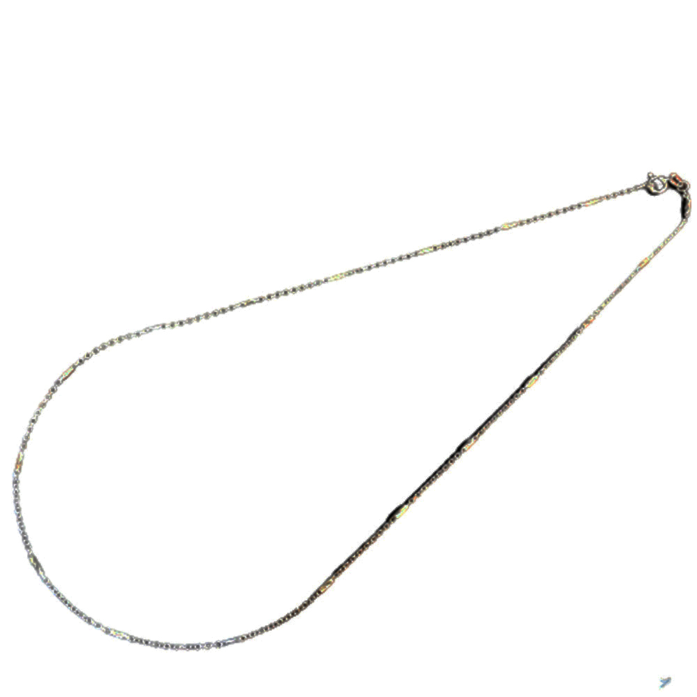 長方塊鎖鏈 925純銀項鍊45公分【十方】146559