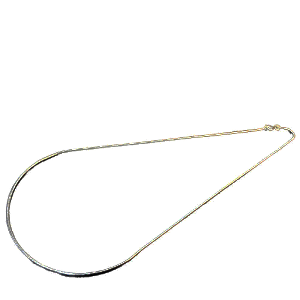 圓銀管 925純銀項鍊45公分【十方】146560