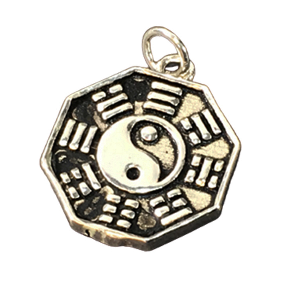 八卦 925銀 墜飾1.5 公分【十方】145891