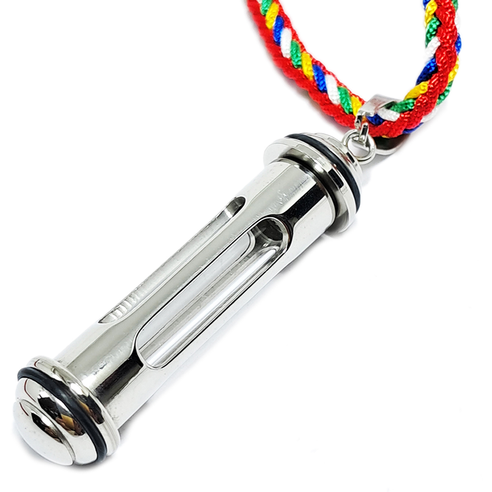 透明四孔 嘎屋管 鋼合金項鍊【十方】146265