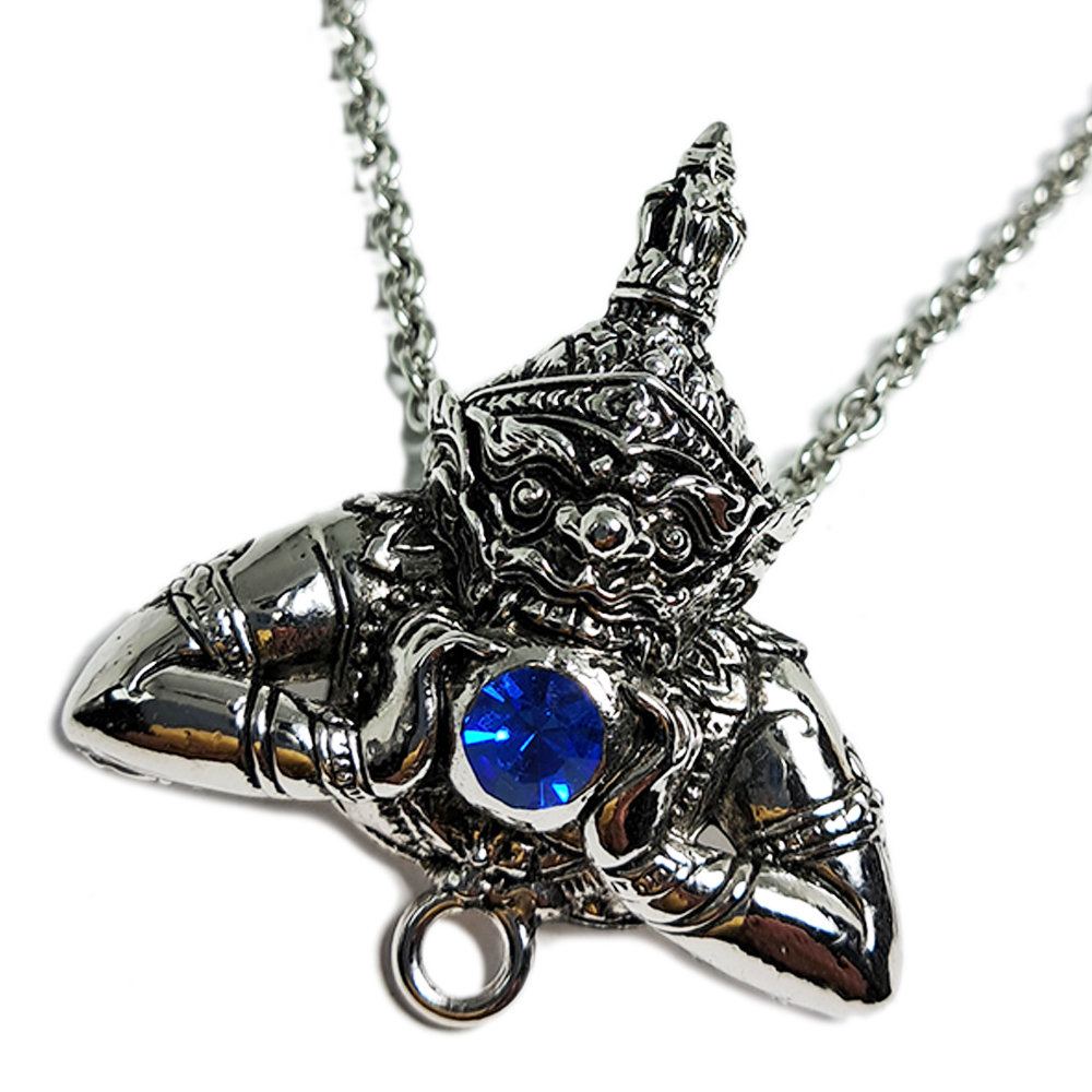 拉虎 {小人剋星}鋼項鍊總長約50公分【十方】145572