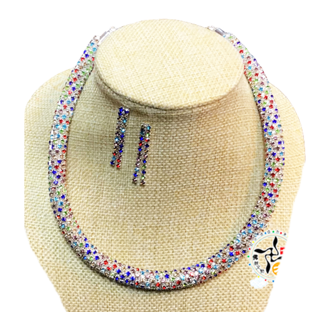 繽紛彩晶鑽項鍊【十方】146979