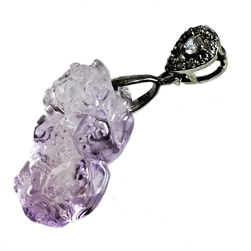 招財貔貅 紫黃晶 墜飾【十方】148535