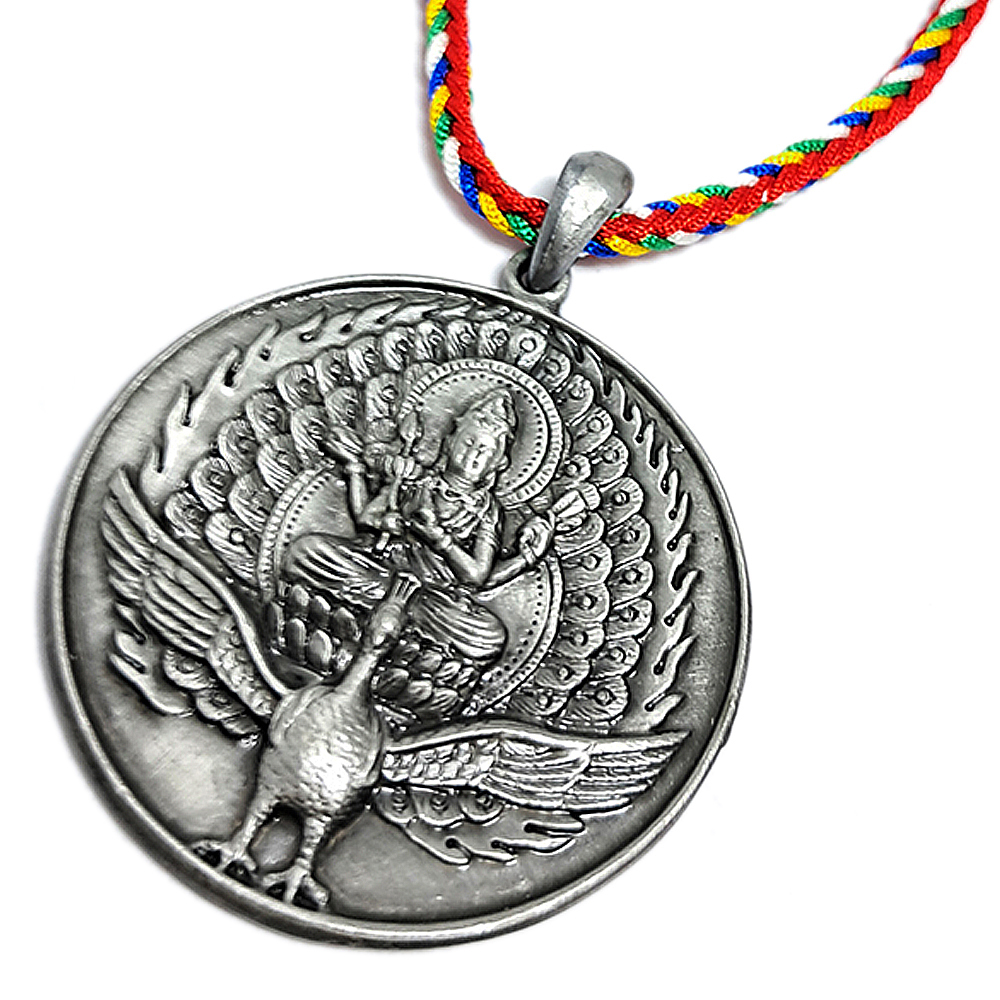 孔雀明王五色線項鍊【十方】147028