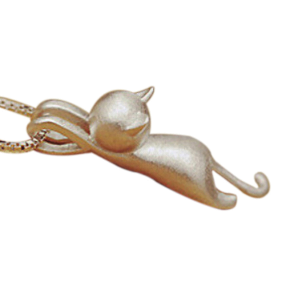 遇見貓咪925純銀項鍊【十方】149274