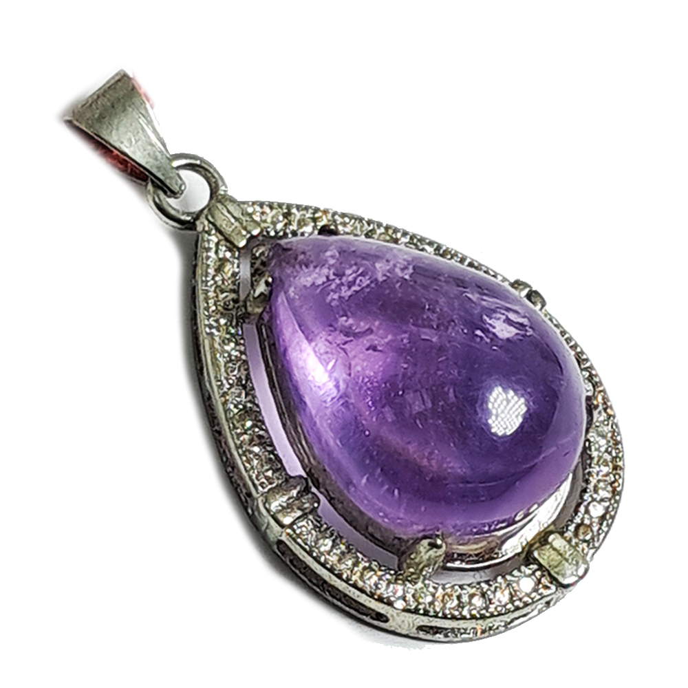 紫水晶 水滴墜飾【十方】148567