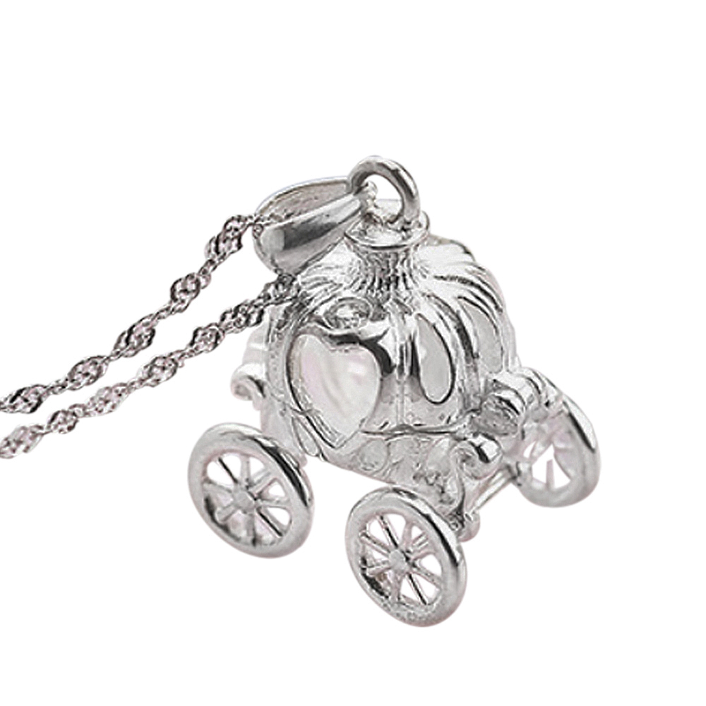 夢幻南瓜車925純銀項鍊【十方】149276