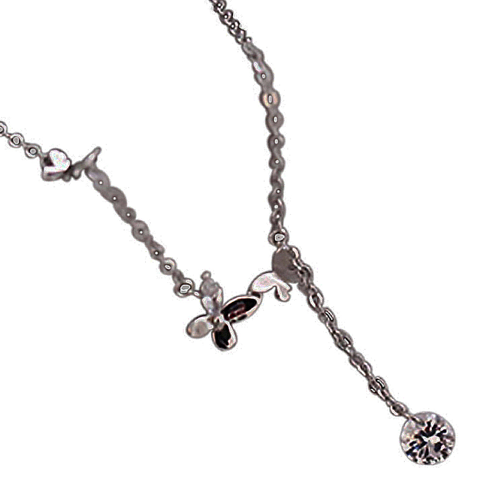 花蝴蝶 925純銀 項鍊【十方】149310