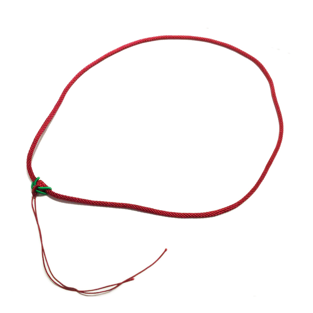 {酒紅色}典雅中國結項鍊 配件【十方】149385