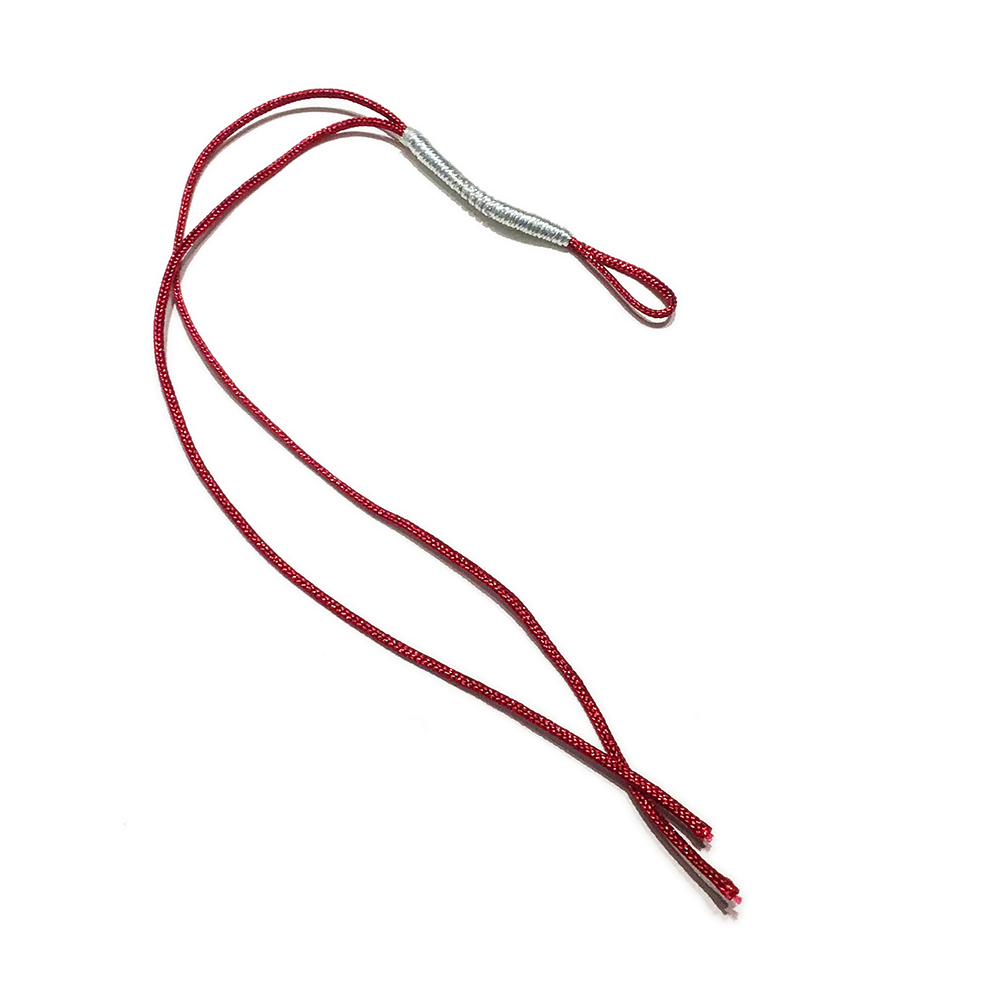 紅銀色拉圈開口繞線圈 扣頭扣環配件2個【十方】149392