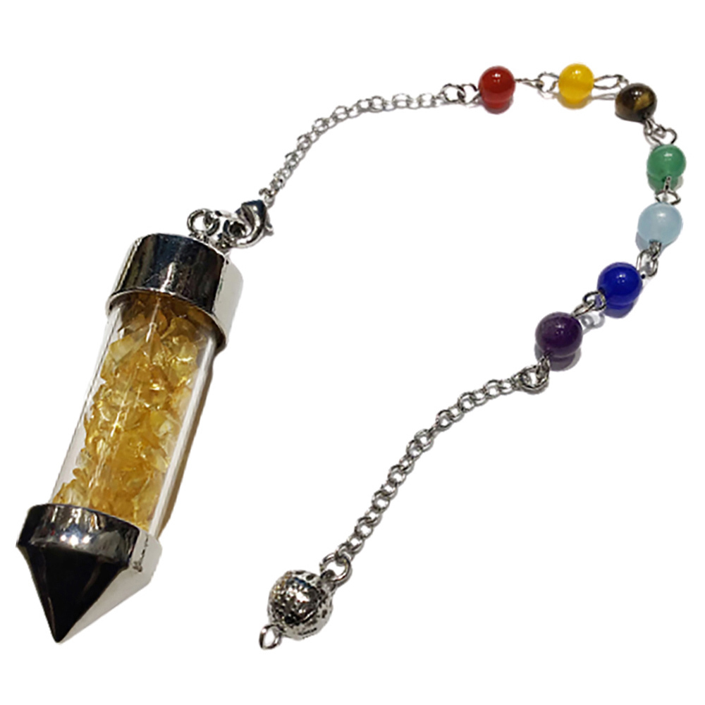 黃水晶+五行珠靈擺【十方】150323