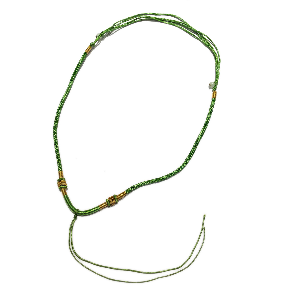 淺綠色 中國結項鍊配件【十方】149691
