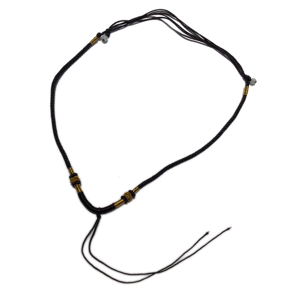 黑咖啡色 中國結項鍊配件【十方】149690