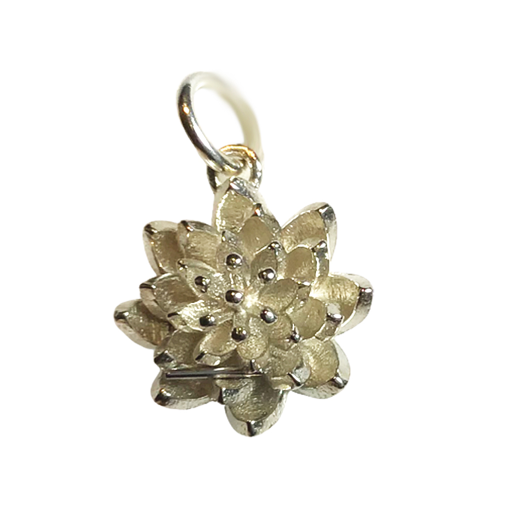 蓮花{925純銀}墜飾【十方】150064