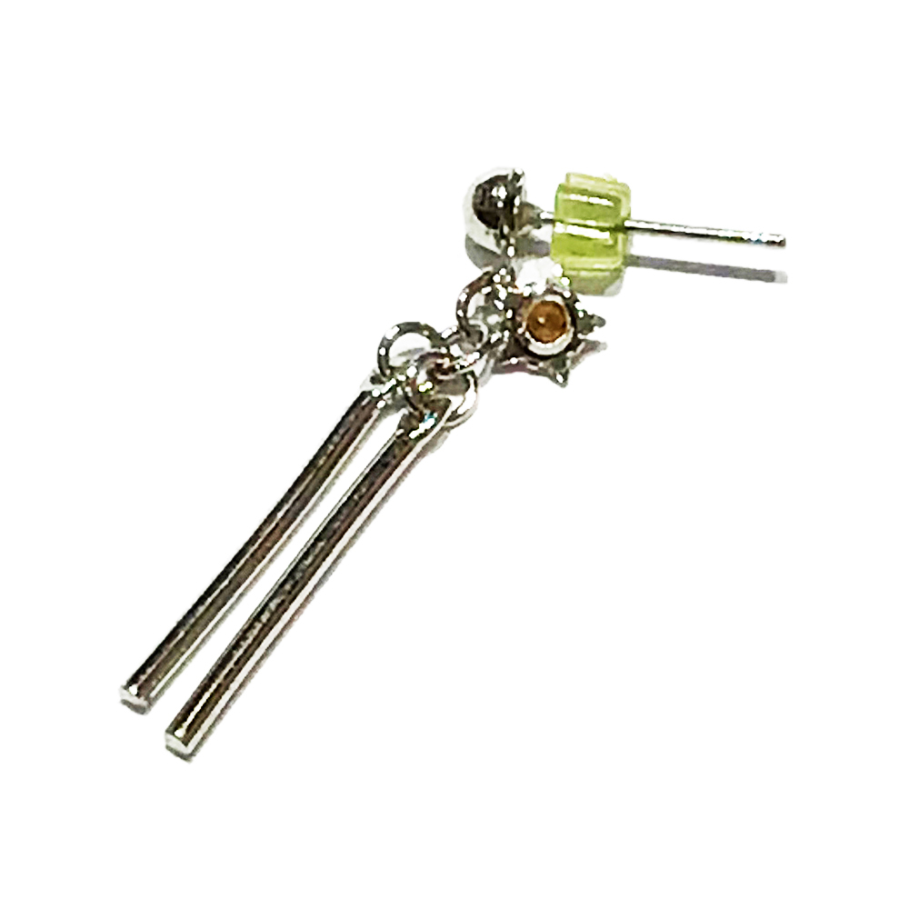 長柱耳環 單個【十方】151004