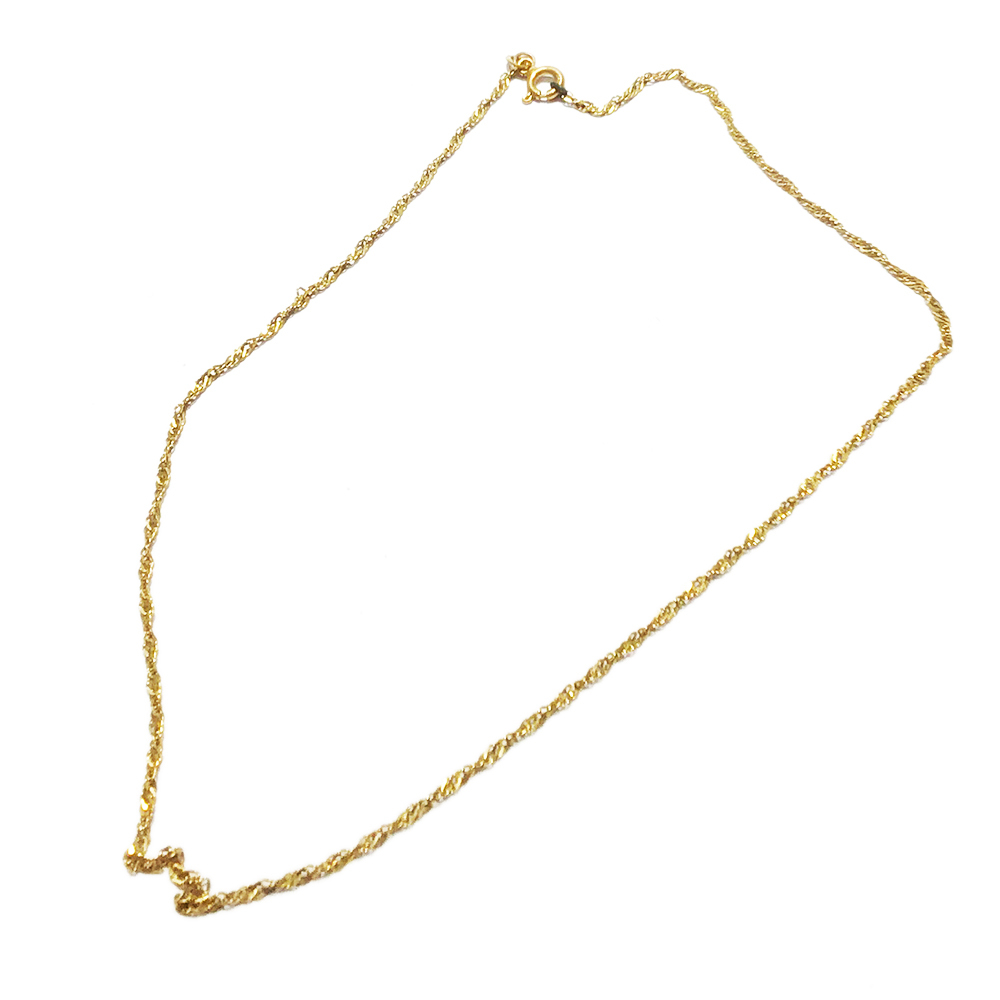 水波鍍金項鍊【十方】150993