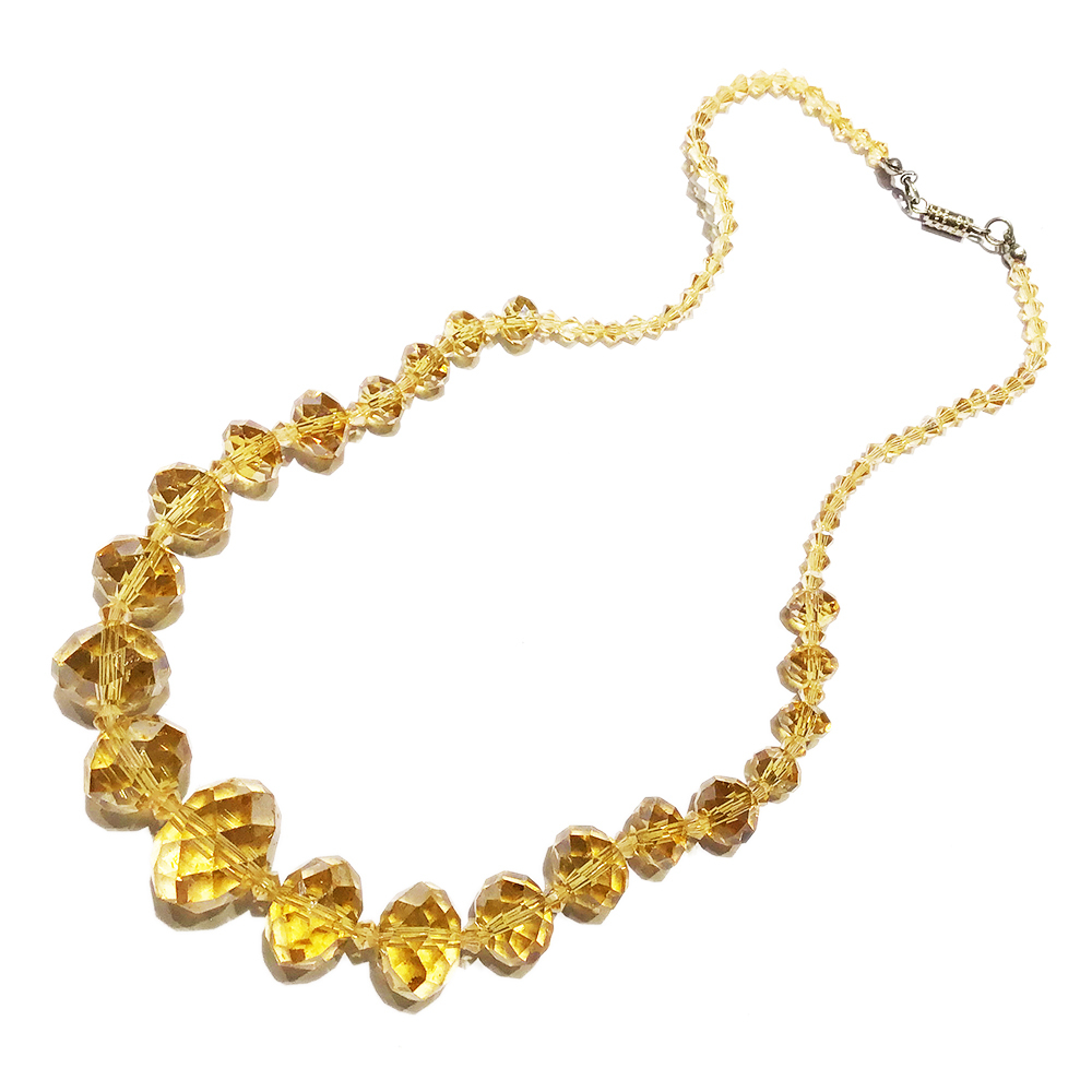 黃琉璃水晶項鍊【十方】151027