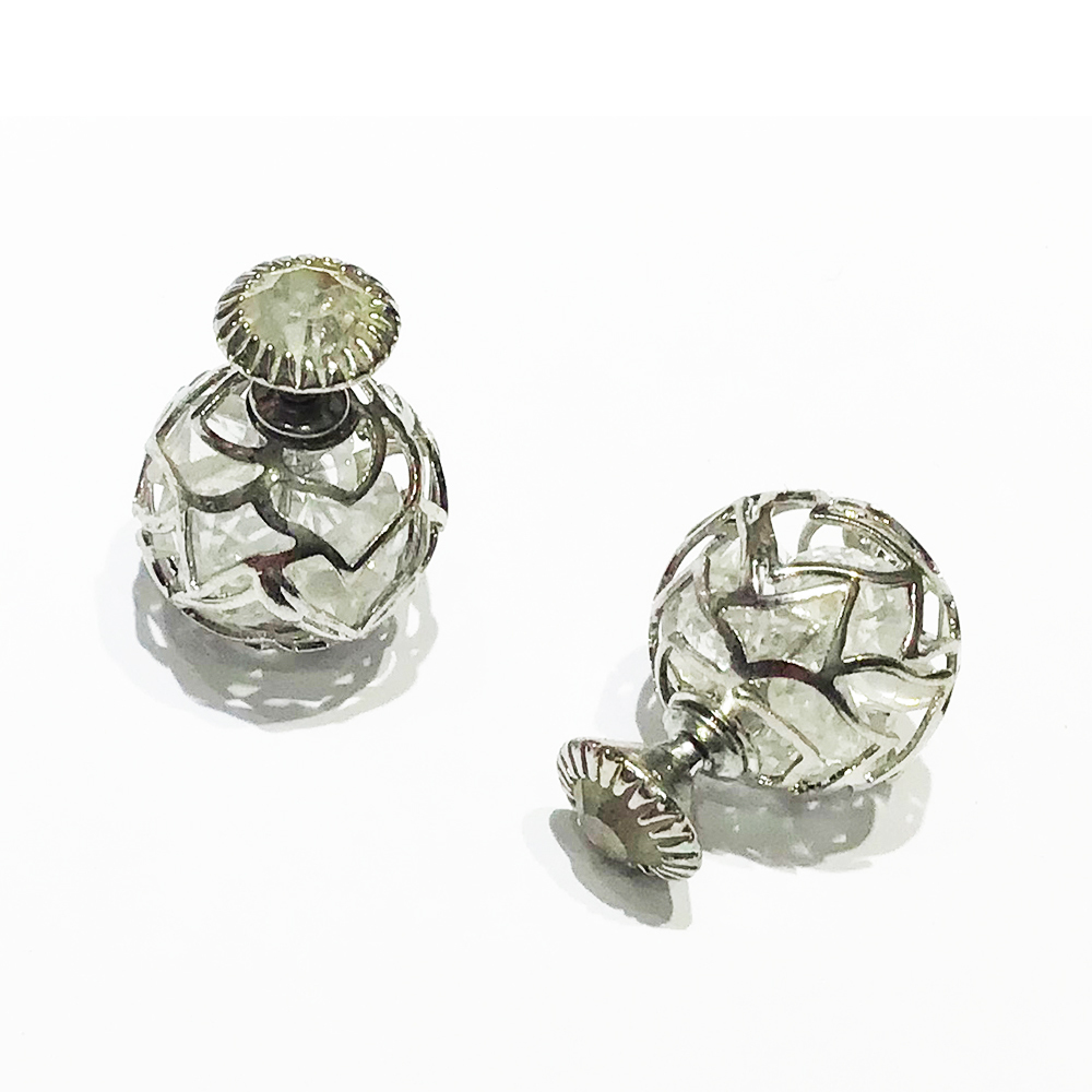 寶瓶鑽耳環2個【十方】151020