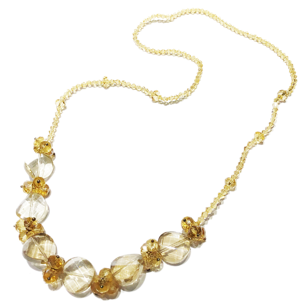 黃琉璃水晶項鍊【十方】151029