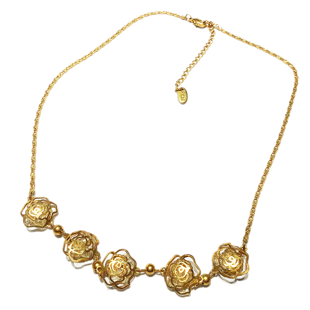 玫瑰金項鍊【十方】151028