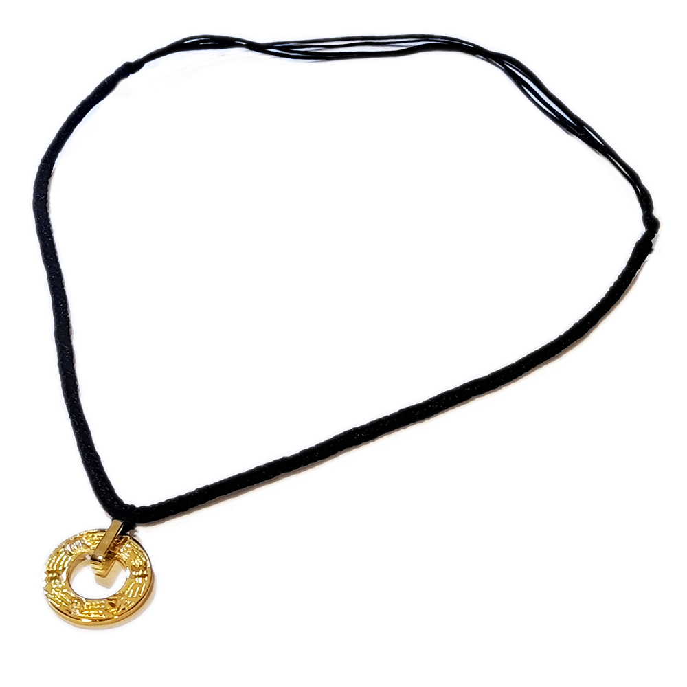 六字真言 平安扣 沙金 項鍊【十方】151151