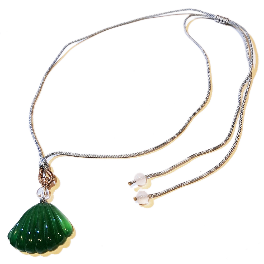 貝殼 瑪瑙中國結項鍊【十方】151476