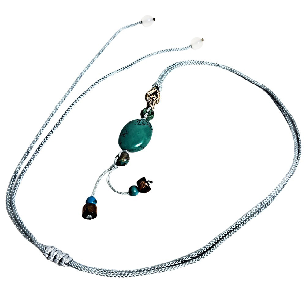 綠松石&安神中國結項鍊【十方】152297