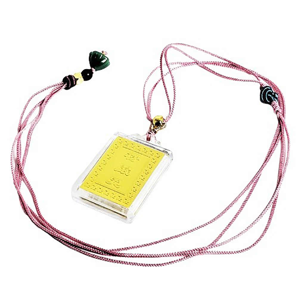 楞嚴咒{壓克力}中國結項鍊【十方】152303