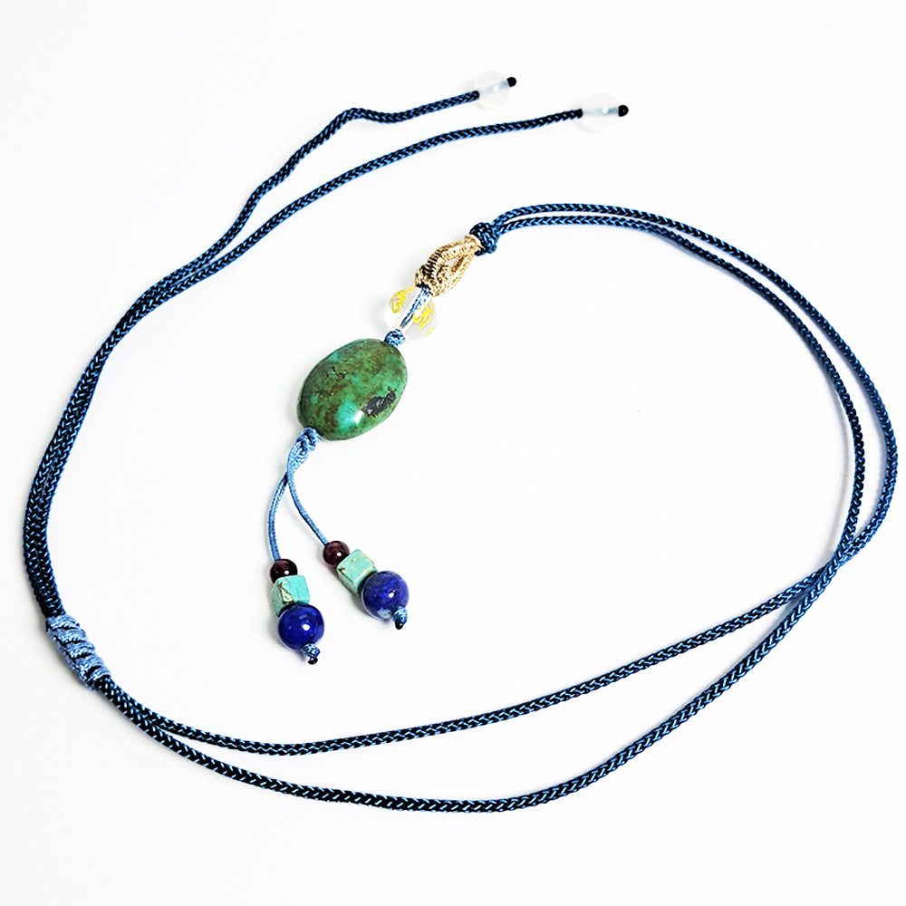 綠松石&安神中國結項鍊【十方】152293