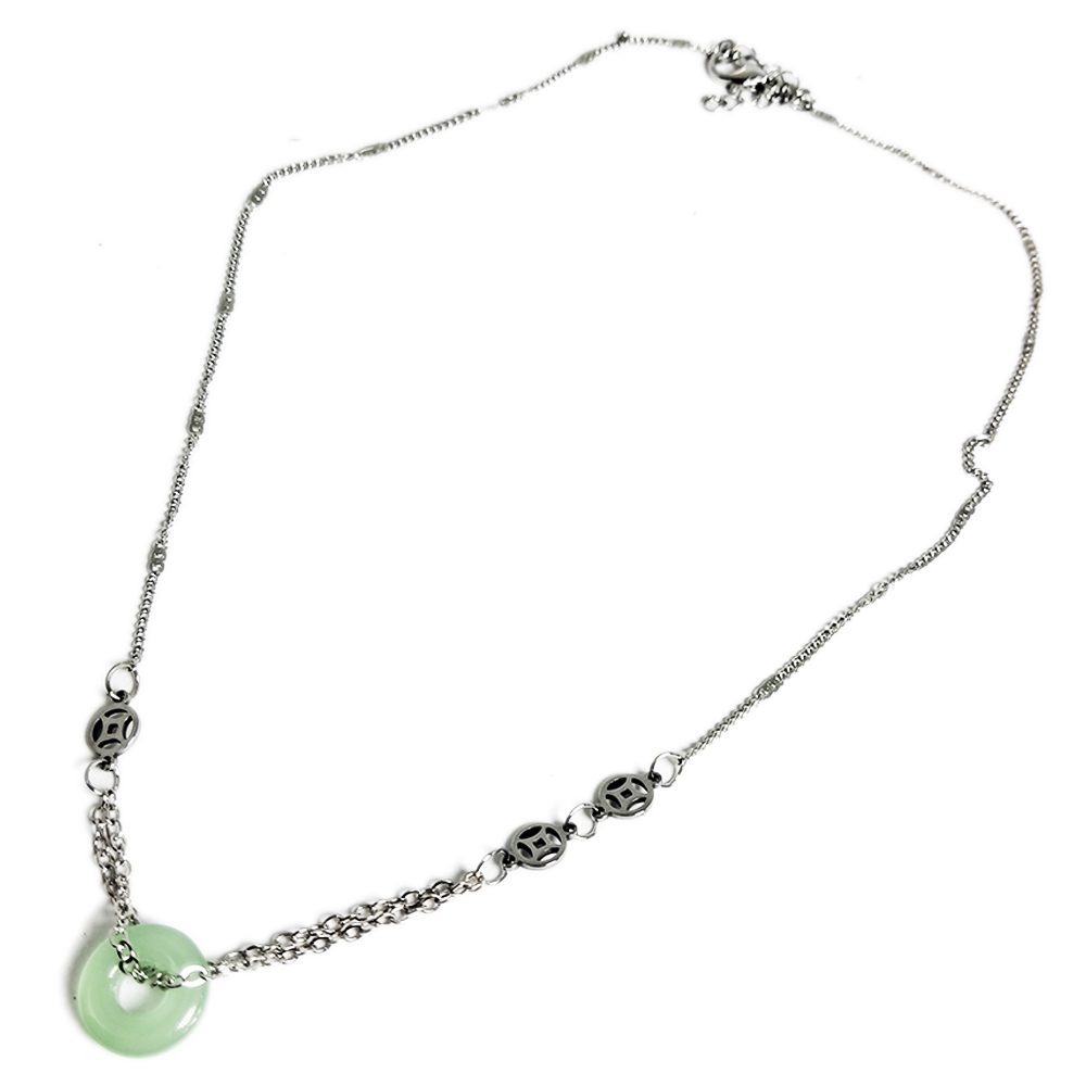 平安扣 古錢項鍊【十方】152633