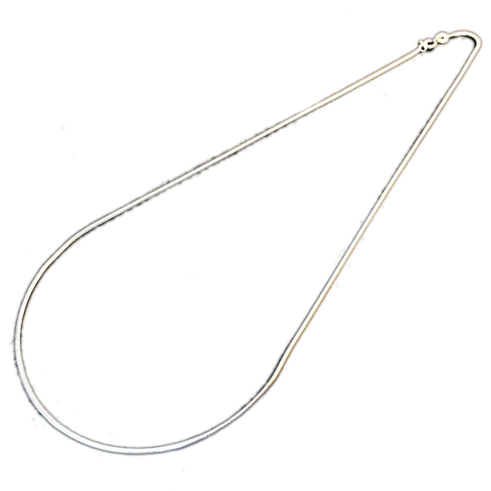 圓銀管 925純銀項鍊45公分【十方】146560