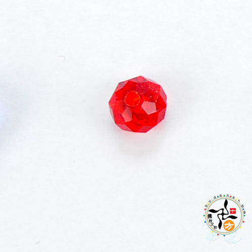 紅晶 晶鑽珠6mm【十方】115404
