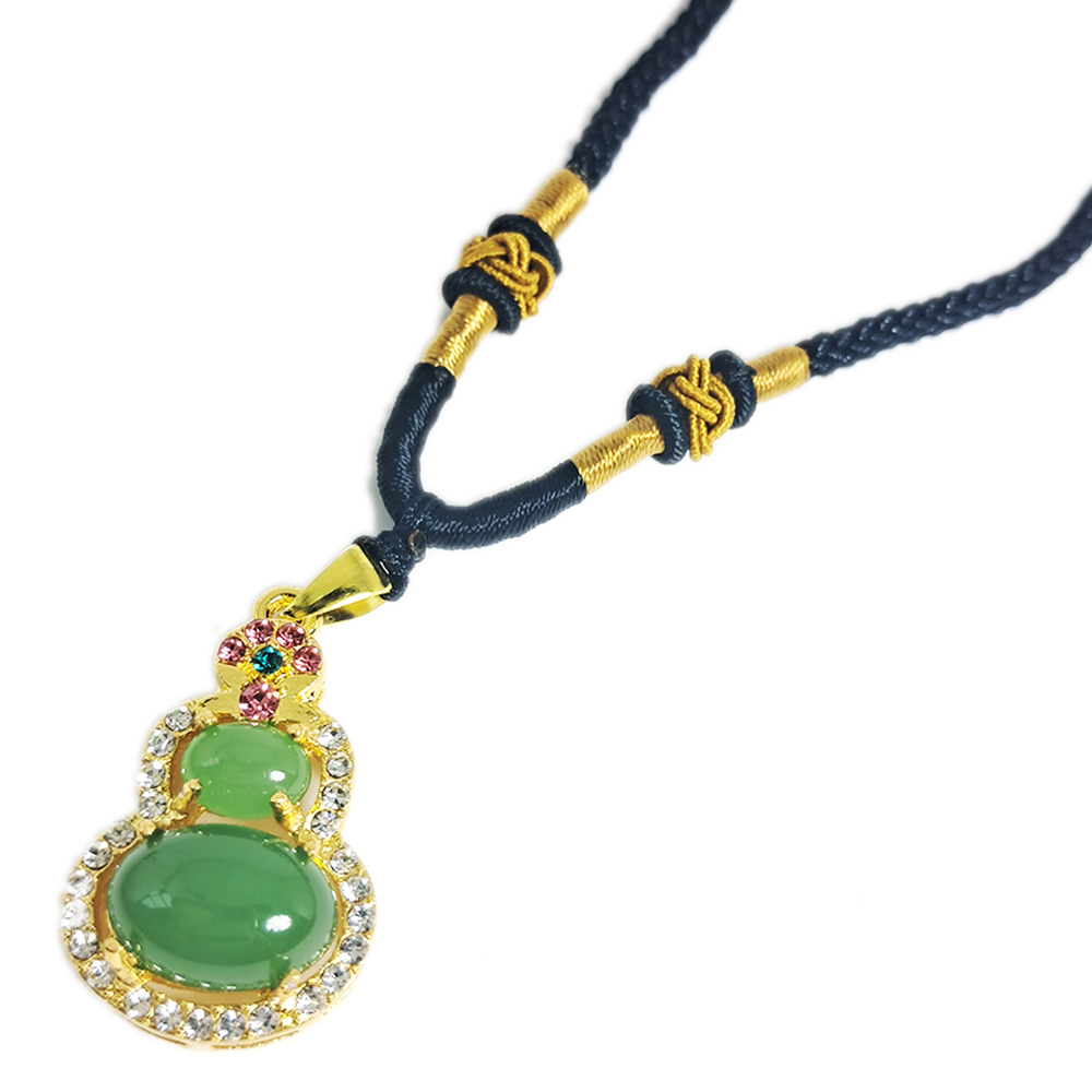 葫蘆{寶石}中國結項鍊【十方】152599