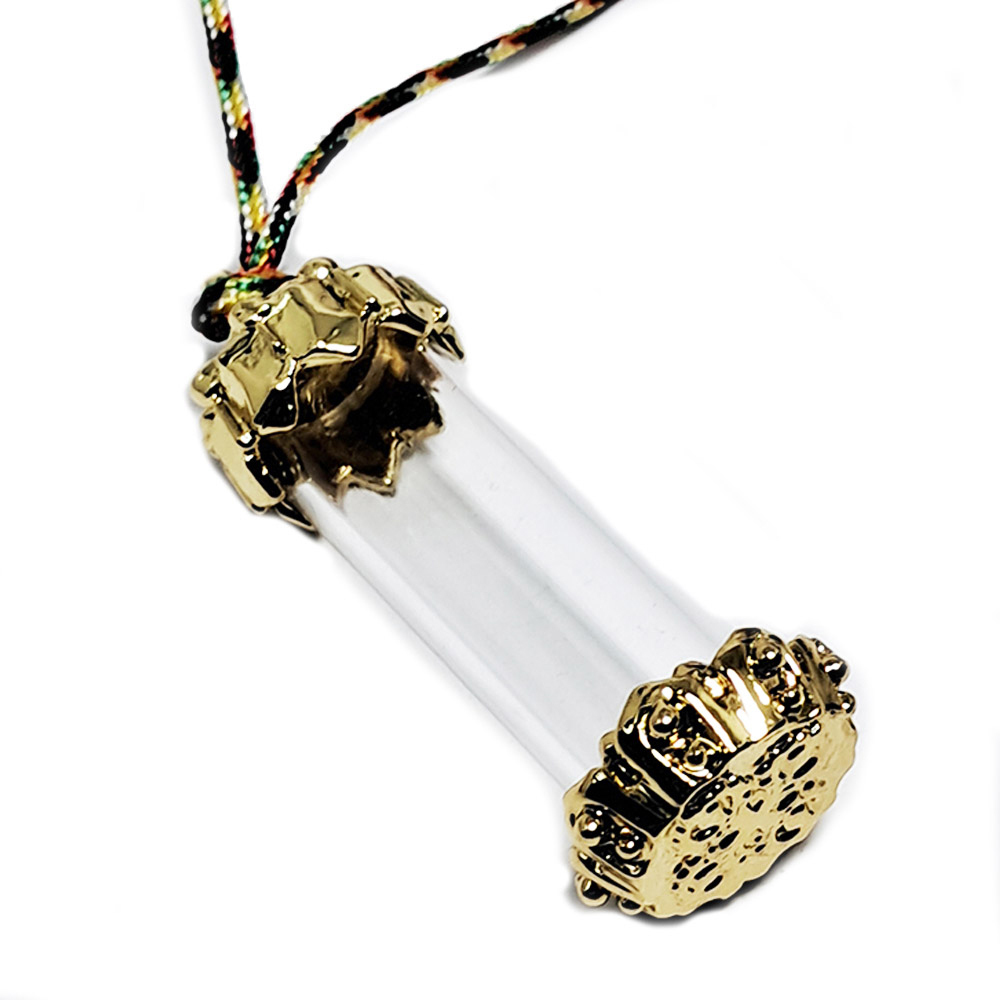 十字杵嘎嗚管附五色線項鍊【十方】117506