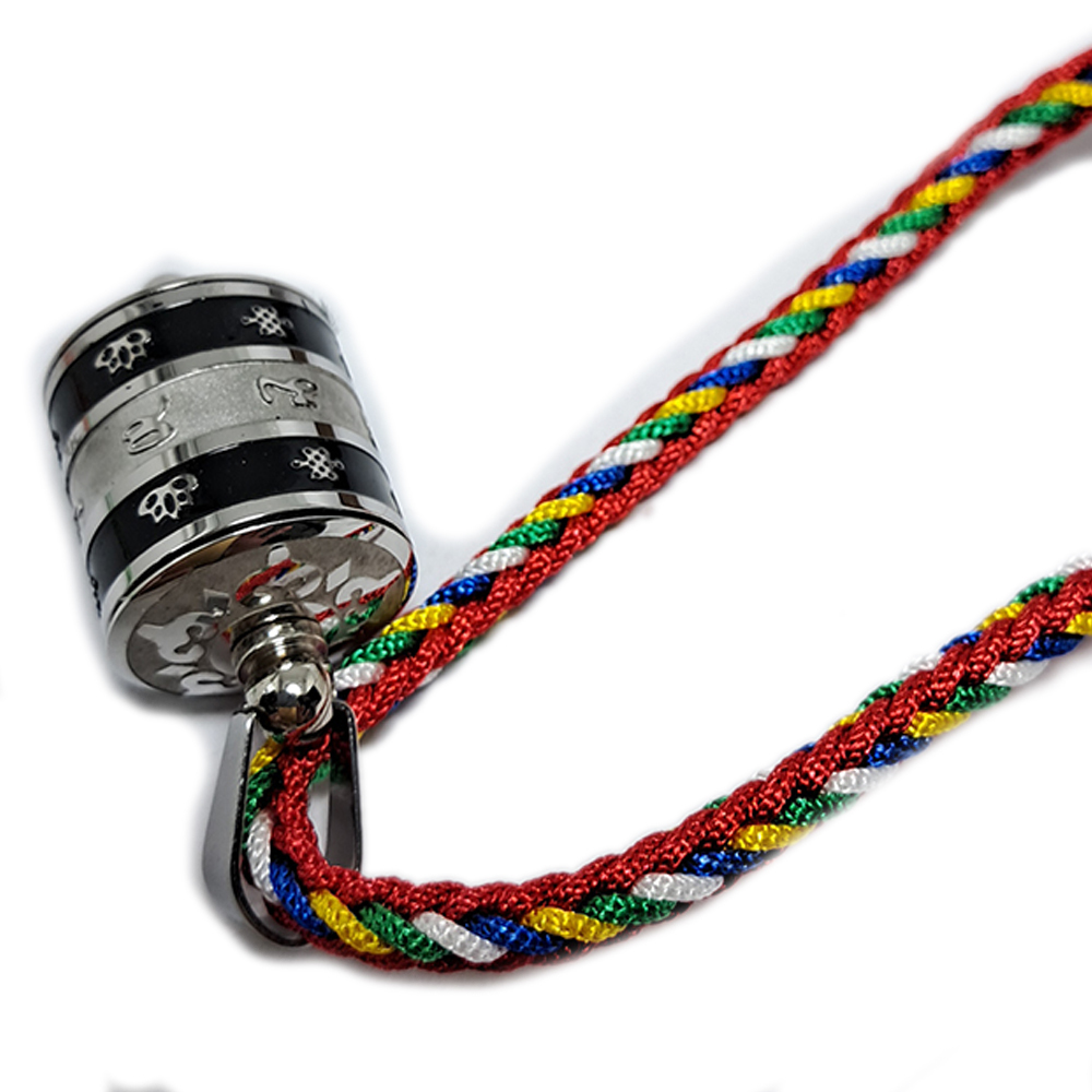 轉經筒嘎嗚{鋼}項鍊【十方】119151