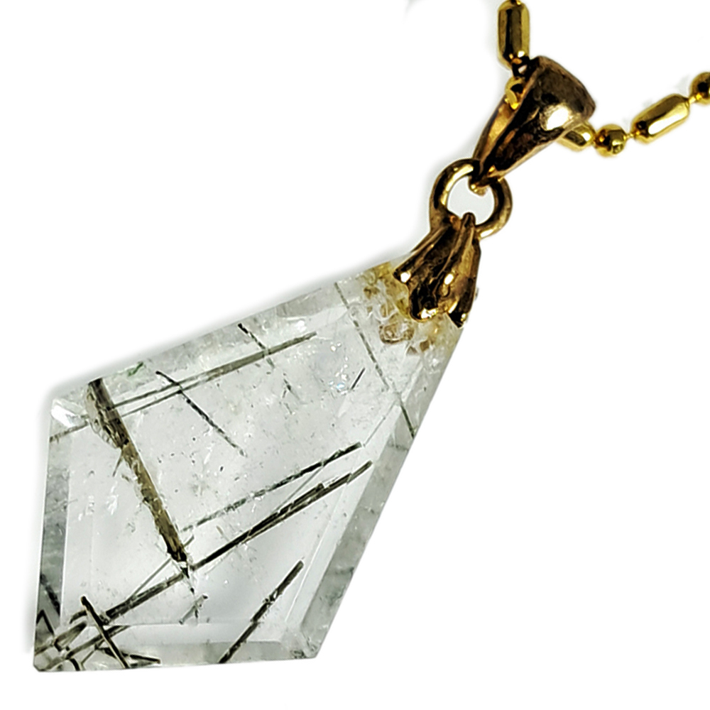 黑髮晶項鍊【十方】119936