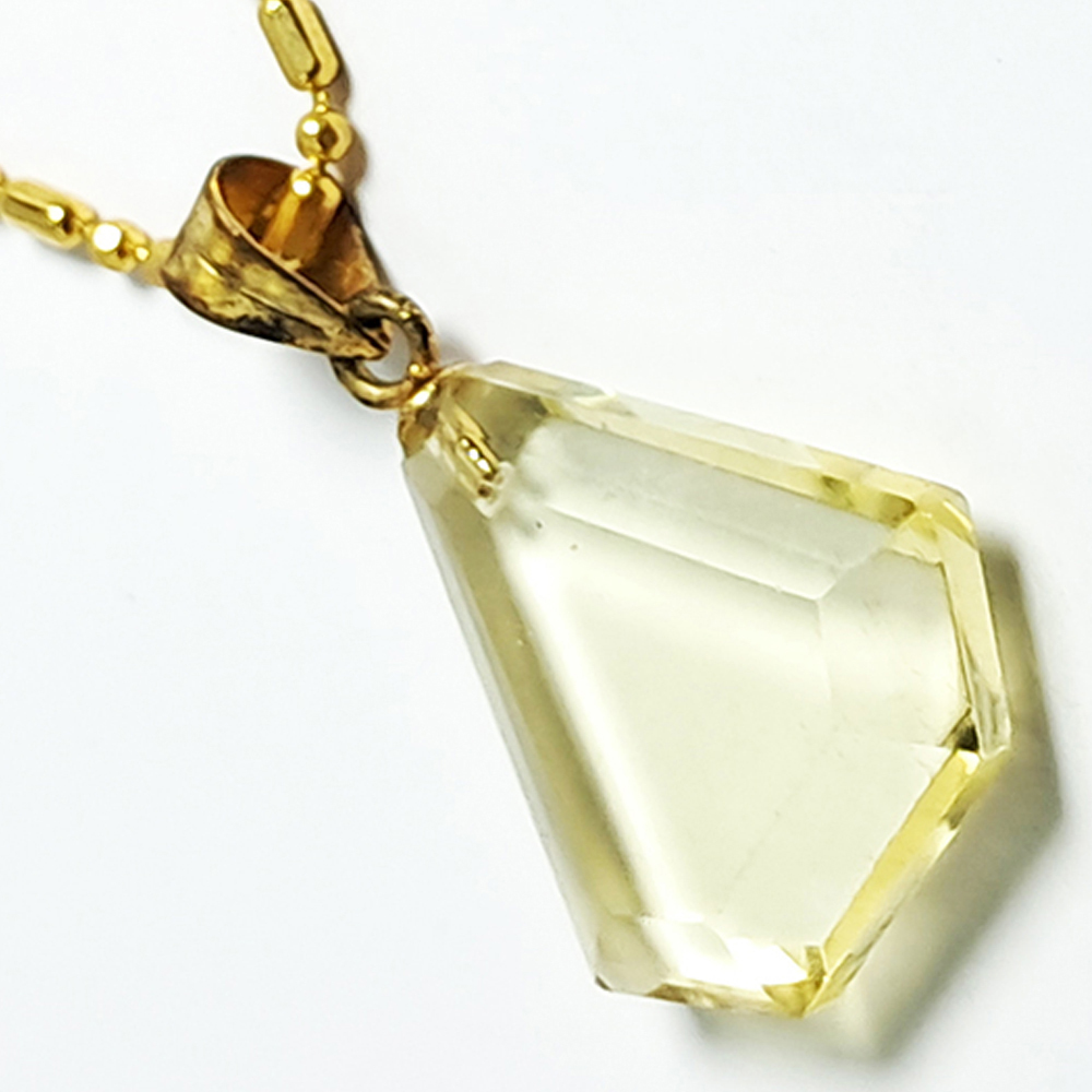 黃晶項鍊【十方】119947