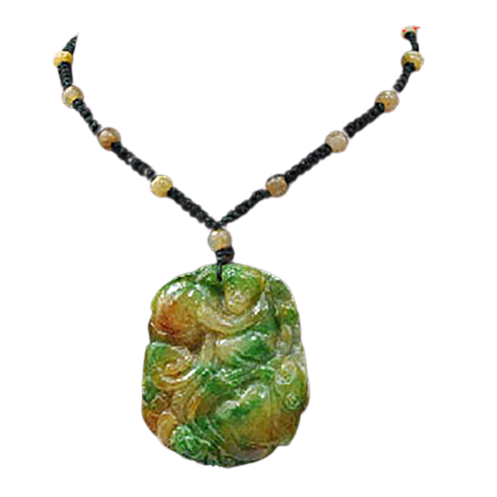 六合貴人{猴蛇}玉猴中國結項鍊【十方】123439