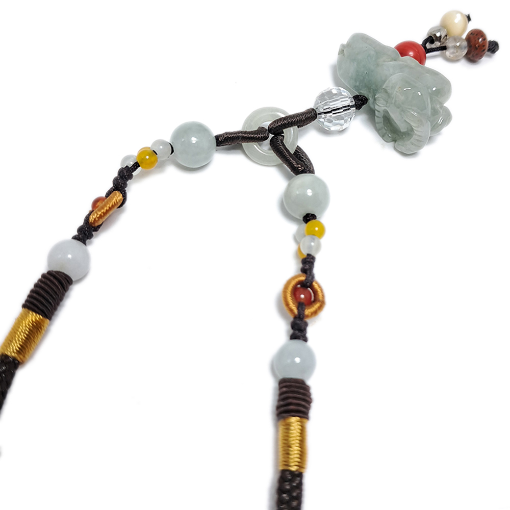 六合貴人生肖{牛鼠}玉牛項鍊【十方】123694