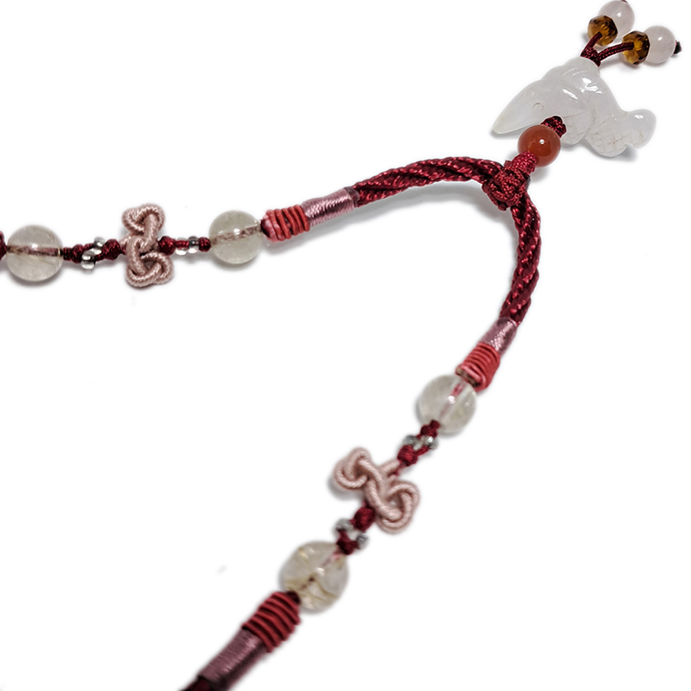 六合貴人生肖{蛇猴}玉蛇項鍊【十方】123702