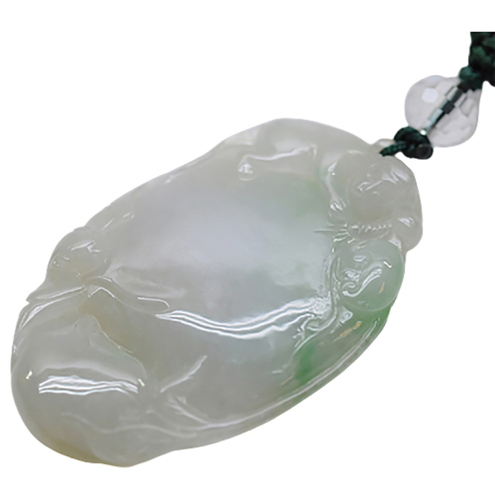 仙猴獻壽{玉}中國結項鍊【十方】123549