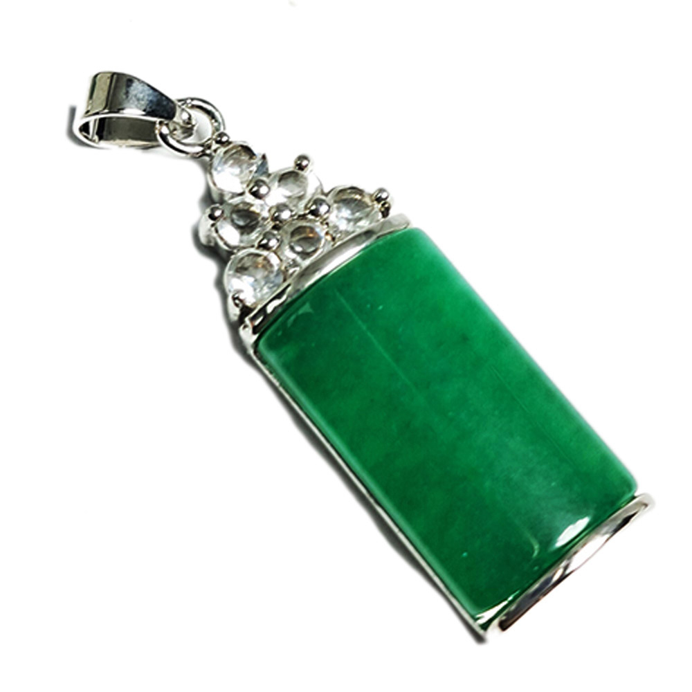 福壽如意 馬來玉墜飾高3.0*1.2公分【十方】124638