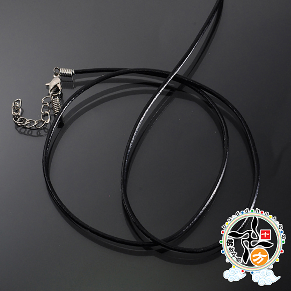 黑繩(扣頭)項鍊【十方】129518