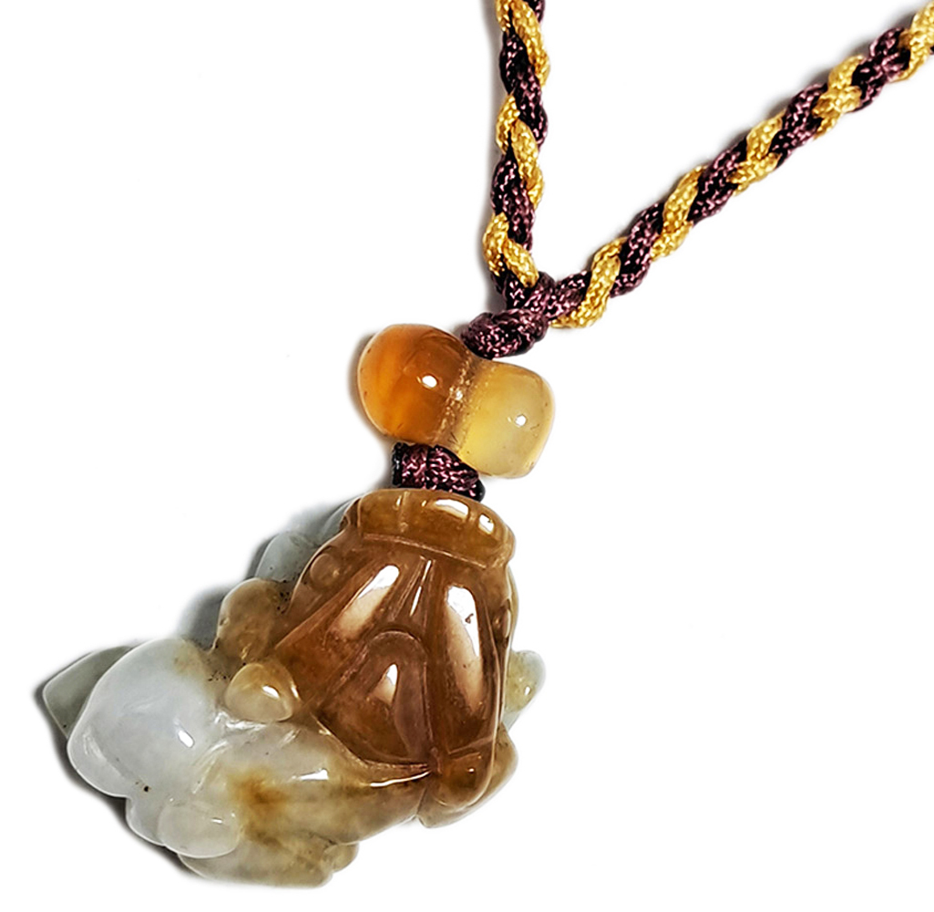 招財貔貅{蜜糖黃}項鍊【十方】132236
