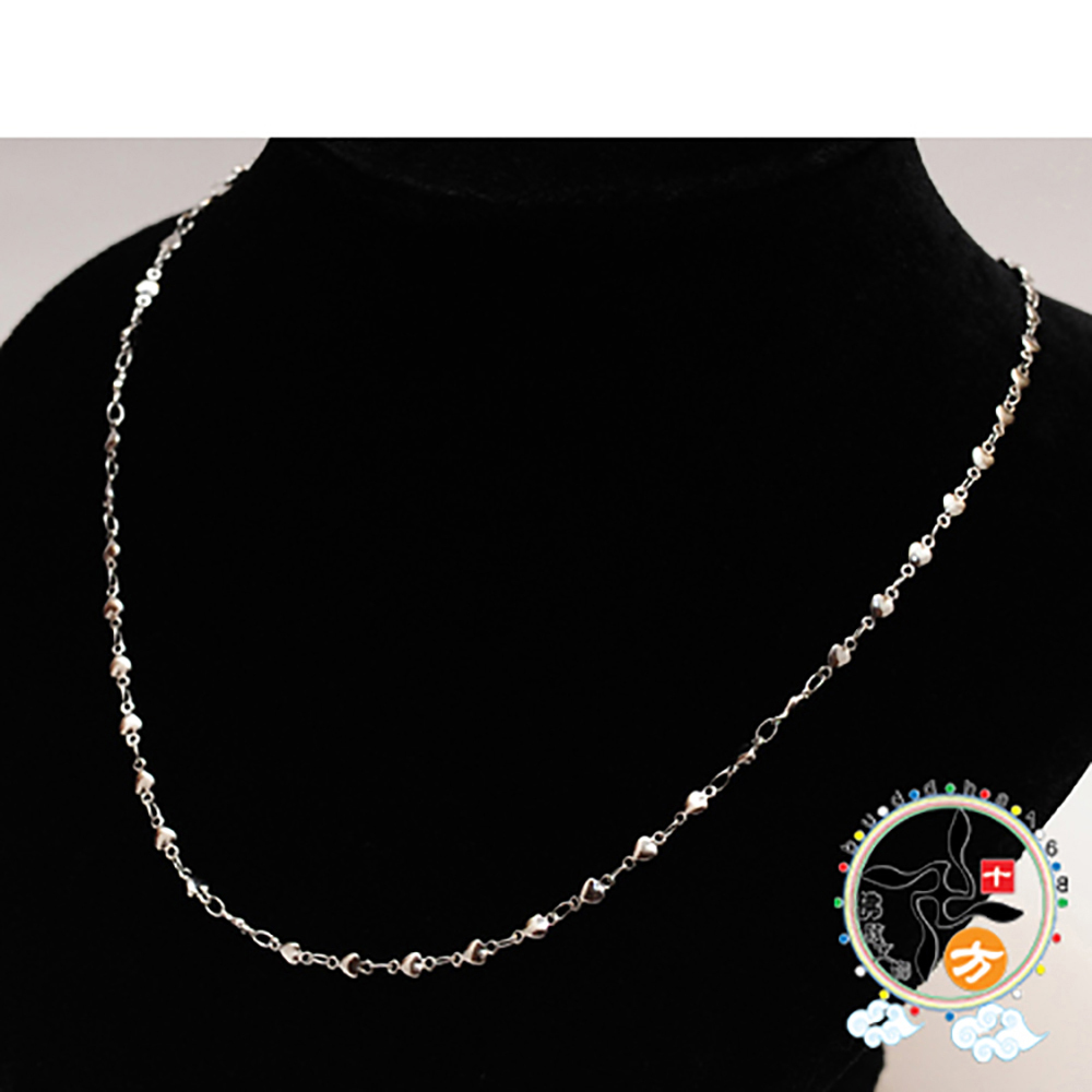 心型鋼鍊(長50公分)【十方】133531