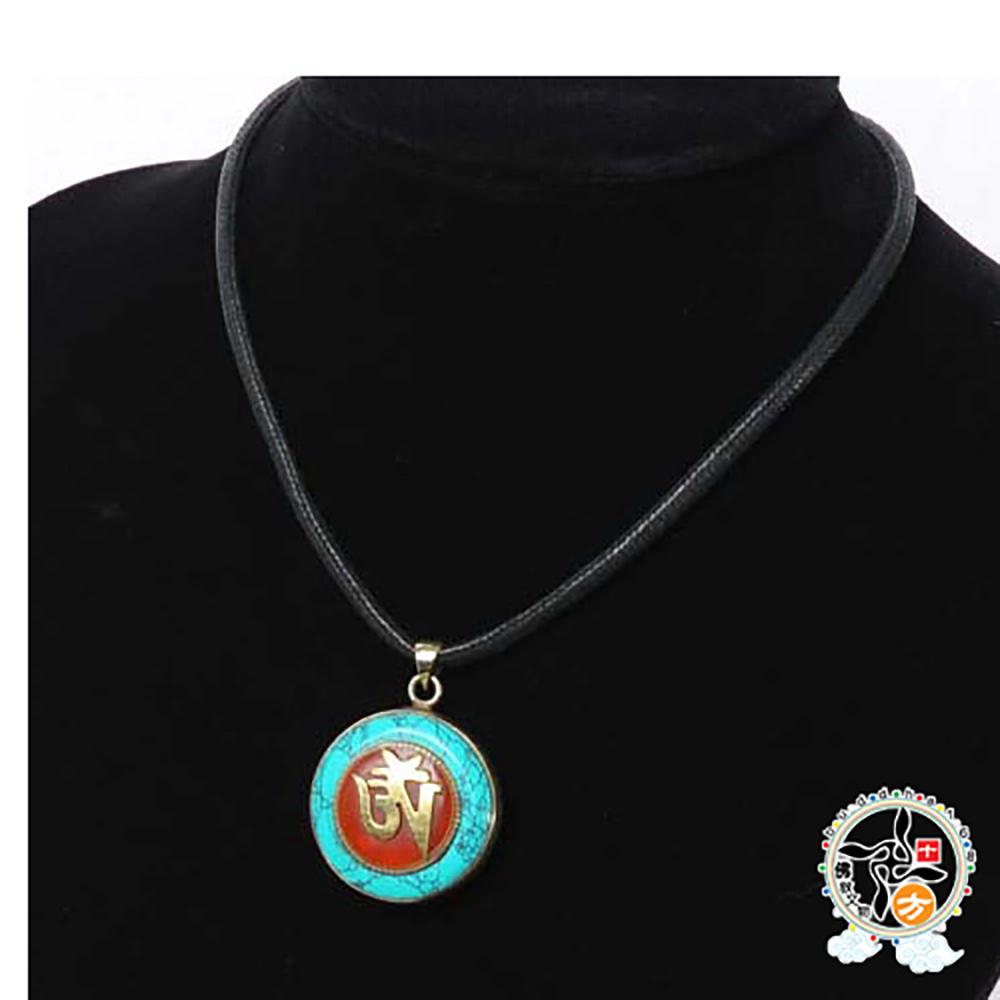 嗡字嘎屋{銅}項鍊【十方】135010