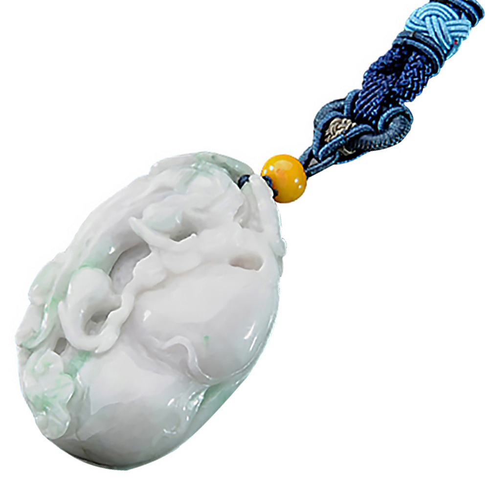 螭龍{白底青}開運旺財掛飾【十方】134887