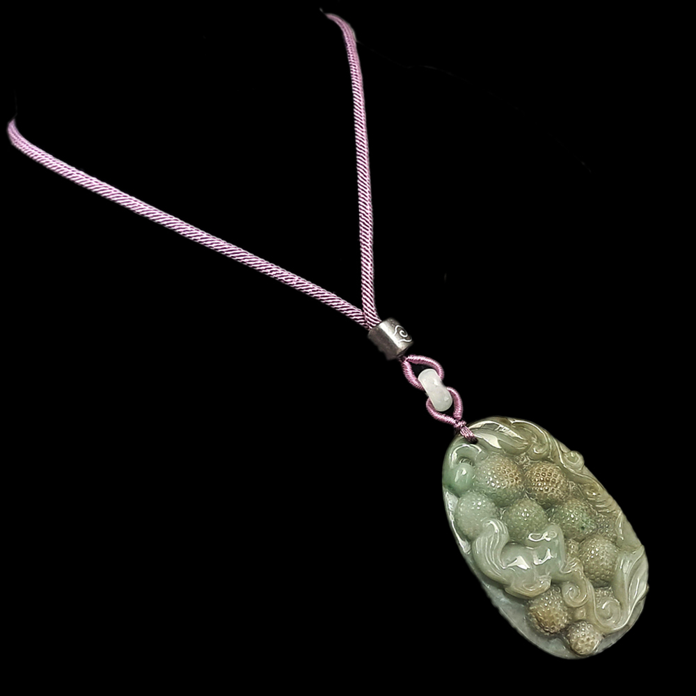  招財鼠{湖青綠}中國結掛飾【十方】135599