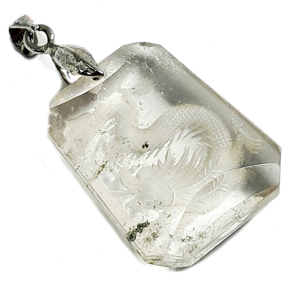 祥龍獻瑞{天然水晶}墜飾【十方】136533